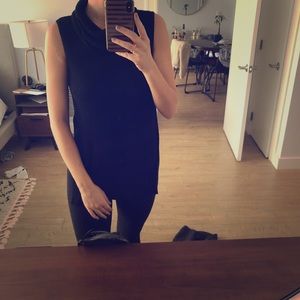 Alya sleeve back cowl neck sweater